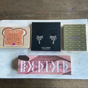 4 Gently Used Eyeshadow Palettes